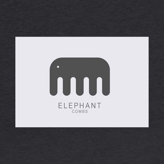 Funny Elephant by Melly Sim